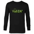 thumbnail image 1 of Marvel Groot Vibin’ Headphones Guardians of the Galaxy - Long Sleeve T-Shirt for Men - Customized-Black, 1 of 5
