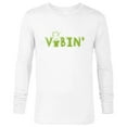 thumbnail image 1 of Marvel Groot Vibin’ Headphones Guardians of the Galaxy - Long Sleeve T-Shirt for Men - Customized-White, 1 of 5