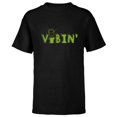 thumbnail image 1 of Marvel Groot Vibin’ Headphones Guardians of the Galaxy - Short Sleeve T-Shirt for Kids - Customized-Black, 1 of 5