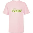 thumbnail image 1 of Marvel Groot Vibin’ Headphones Guardians of the Galaxy - Short Sleeve T-Shirt for Kids - Customized-Soft Pink, 1 of 5