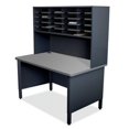 thumbnail image 1 of Marvel Group UTIL0072-BK 20 Slot Mailroom Organizer with Riser, Black, 1 of 3