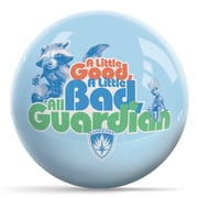 Marvel Guardian of the Galaxy Groot and Rocket Undrilled Bowling Ball
