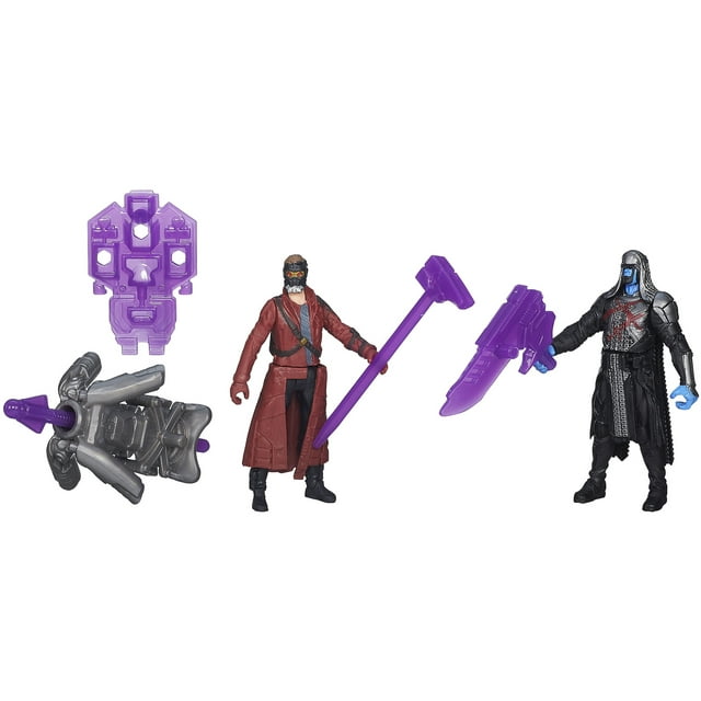Marvel Guardians Of The Galaxy 2-Pack Star-Lord And Ronan Action Figures