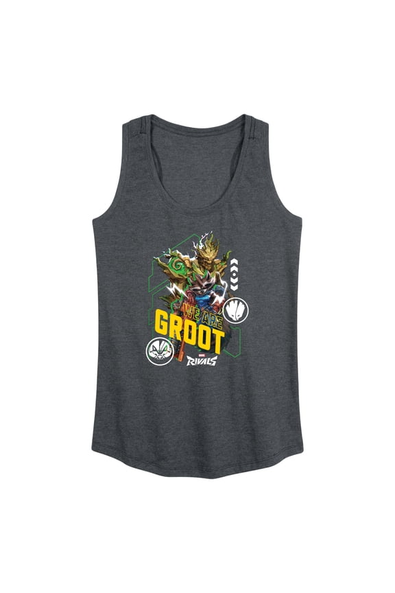 - Guardians Team Up - Women's Racerback Graphic Tank