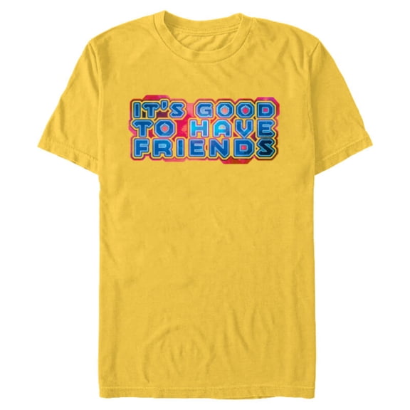 Marvel Guardians of the Galaxy 3 It’s Good to Have Friends - Short Sleeve Blended T-Shirt for Adults - Customized-Yellow