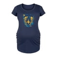thumbnail image 1 of Marvel Guardians of the Galaxy - Graffiti Logo - Maternity Scoop Neck Graphic T-Shirt, 1 of 5