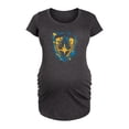thumbnail image 1 of Marvel Guardians of the Galaxy - Graffiti Logo - Maternity Scoop Neck Graphic T-Shirt, 1 of 5