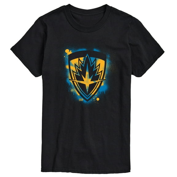 Marvel Guardians of the Galaxy - Graffiti Logo - Men's Short Sleeve Graphic T-Shirt