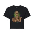 thumbnail image 1 of Marvel Guardians of the Galaxy - Baby Groot - Juniors Cropped Graphic T-Shirt, 1 of 5