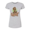 thumbnail image 1 of Marvel Guardians of the Galaxy - Baby Groot - Juniors Fitted Graphic T-Shirt, 1 of 5