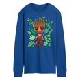 thumbnail image 1 of Marvel Guardians of the Galaxy - Baby Groot Leaf - Men's Long Sleeve Graphic T-Shirt, 1 of 5