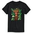 thumbnail image 1 of Marvel Guardians of the Galaxy - Baby Groot Leaf - Men's Short Sleeve Graphic T-Shirt, 1 of 4