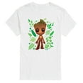 thumbnail image 1 of Marvel Guardians of the Galaxy - Baby Groot Leaf - Men's Short Sleeve Graphic T-Shirt, 1 of 4