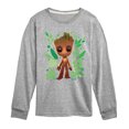 thumbnail image 1 of Marvel Guardians of the Galaxy - Baby Groot Leaf - Toddler And Youth Long Sleeve Graphic T-Shirt, 1 of 5