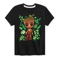 thumbnail image 1 of Marvel Guardians of the Galaxy - Baby Groot Leaf - Toddler And Youth Short Sleeve Graphic T-Shirt, 1 of 5