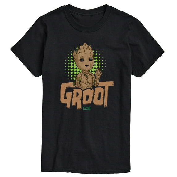 Marvel Guardians of the Galaxy - Baby Groot - Men's Short Sleeve Graphic T-Shirt