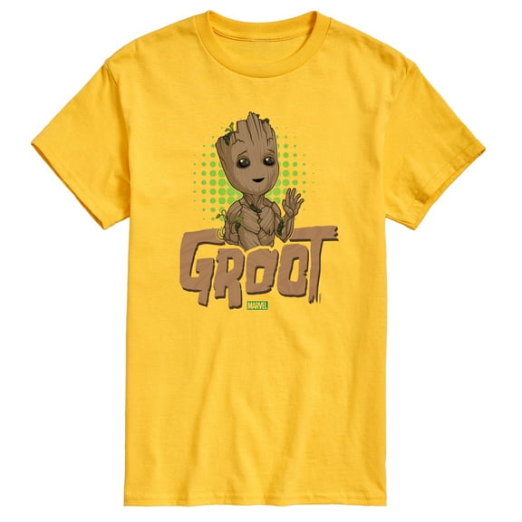 Marvel Guardians of the Galaxy - Baby Groot - Men's Short Sleeve Graphic T-Shirt