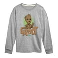 thumbnail image 1 of Marvel Guardians of the Galaxy - Baby Groot - Toddler And Youth Long Sleeve Graphic T-Shirt, 1 of 5