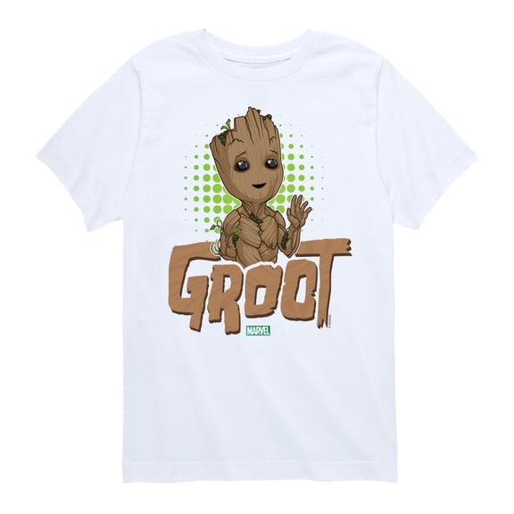 Marvel Guardians of the Galaxy - Baby Groot - Toddler And Youth Short Sleeve Graphic T-Shirt
