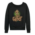 thumbnail image 1 of Marvel Guardians of the Galaxy - Baby Groot - Women's French Terry Pullover Sweatshirt, 1 of 5