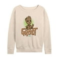 thumbnail image 1 of Marvel Guardians of the Galaxy - Baby Groot - Women's French Terry Pullover Sweatshirt, 1 of 5