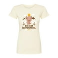 thumbnail image 1 of Marvel Guardians of the Galaxy - Be Leaf In Yourself - Juniors Fitted Graphic T-Shirt, 1 of 5