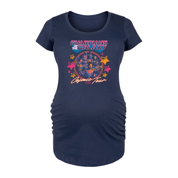 Marvel - Guardians of the Galaxy Cosmic Tour - Maternity Scoop Neck Graphic T-Shirt