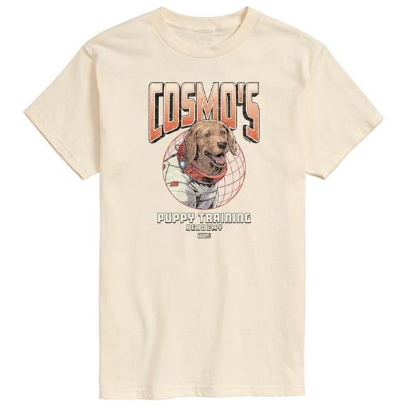 Marvel Guardians of the Galaxy - Cosmos Puppy Training - Men's Short Sleeve Graphic T-Shirt