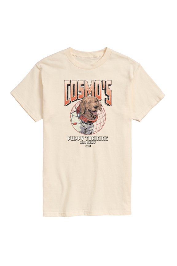 Guardians of the Galaxy - Cosmos Puppy Training - Men's Short Sleeve Graphic T-Shirt