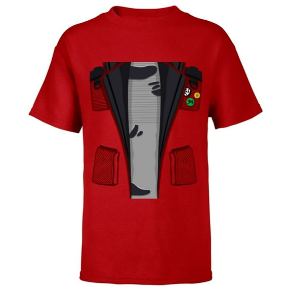 Marvel Guardians of the Galaxy Game Star-Lord Jacket - Short Sleeve T-Shirt for Kids - Customized-Red