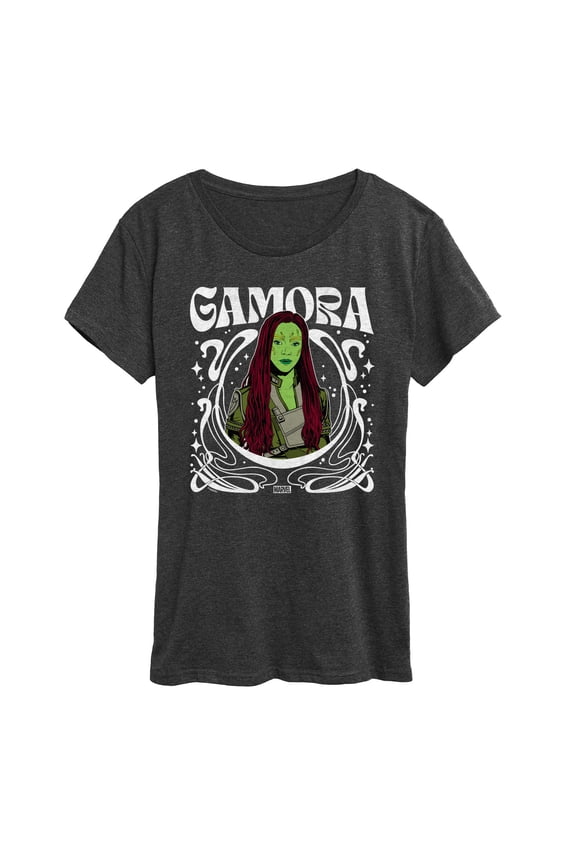 Guardians of the Galaxy - Gamora Art Nouveau - Women's Short Sleeve Graphic T-Shirt
