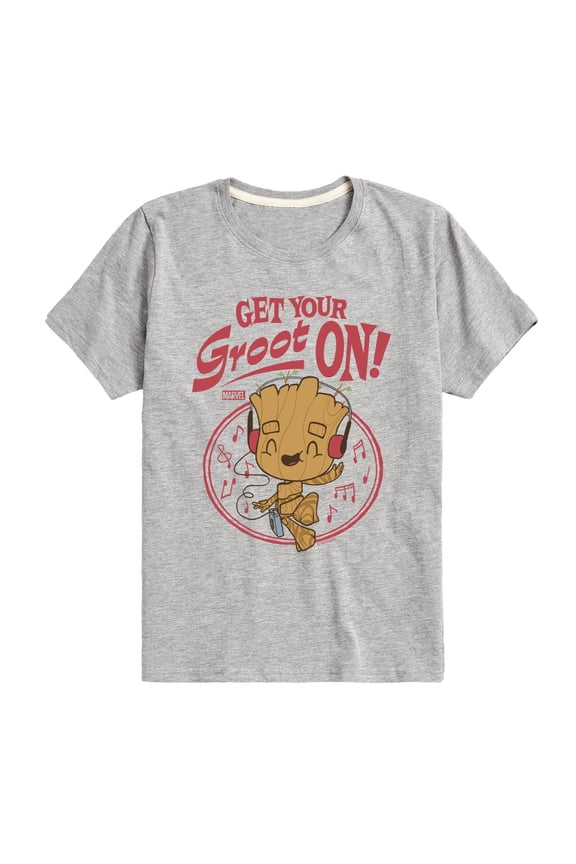 Guardians of the Galaxy - Get Your Groot On - Toddler And Youth Short Sleeve Graphic T-Shirt
