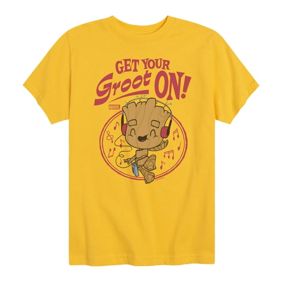 Marvel Guardians of the Galaxy - Get Your Groot On - Toddler And Youth Short Sleeve Graphic T-Shirt