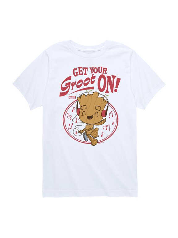 - Guardians of the Galaxy Get Your Groot On Boys' Short Sleeve Graphic T-Shirt