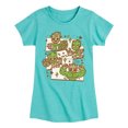 thumbnail image 1 of Marvel Guardians of the Galaxy - Groot Characters - Toddler And Youth Girls Fitted Short Sleeve Graphic T-Shirt, 1 of 5