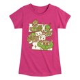 thumbnail image 1 of Marvel Guardians of the Galaxy - Groot Characters - Toddler And Youth Girls Fitted Short Sleeve Graphic T-Shirt, 1 of 5