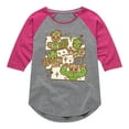 thumbnail image 1 of Marvel Guardians of the Galaxy - Groot Characters - Toddler And Youth Girls Shirt Tail Raglan, 1 of 5