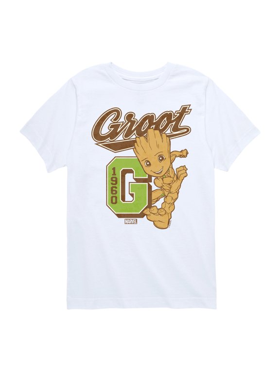- Guardians of the Galaxy Groot Collegiate Boys' Short Sleeve Graphic T-Shirt