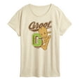 thumbnail image 1 of Marvel Guardians of the Galaxy - Groot Collegiate - Women's Short Sleeve Graphic T-Shirt, 1 of 5