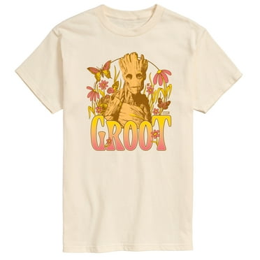 Marvel Guardians of the Galaxy - Groot Florals - Men's Short Sleeve Graphic T-Shirt