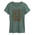 thumbnail image 1 of Marvel Guardians of the Galaxy - Groot Grid - Women's Short Sleeve Graphic T-Shirt, 1 of 5