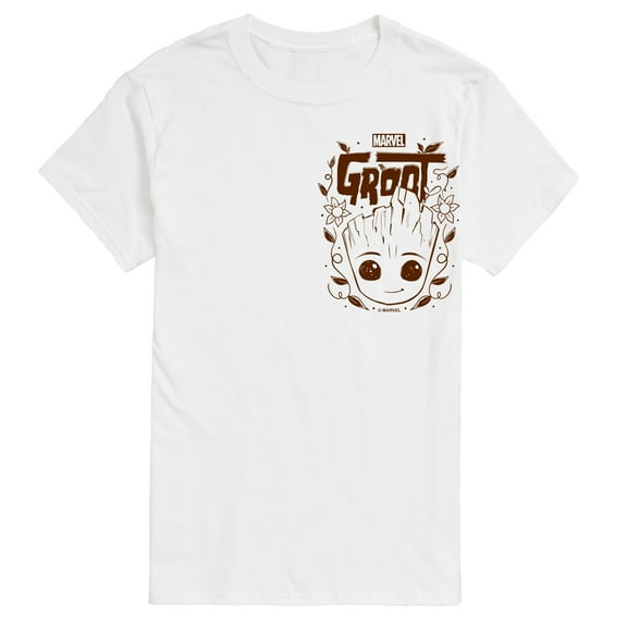 Marvel Guardians of the Galaxy - Groot Icon - Men's Short Sleeve Graphic T-Shirt
