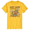 thumbnail image 1 of Marvel Guardians of the Galaxy - Groot Keep Growing - Men's Short Sleeve Graphic T-Shirt, 1 of 5