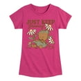 thumbnail image 1 of Marvel Guardians of the Galaxy - Groot Keep Growing - Toddler And Youth Girls Fitted Short Sleeve Graphic T-Shirt, 1 of 4