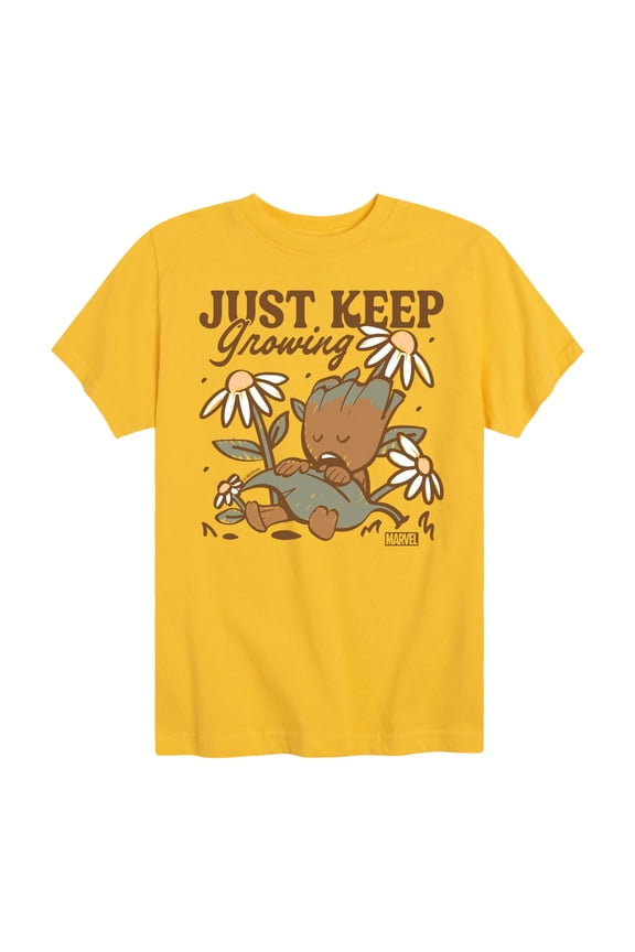 Guardians of the Galaxy - Groot Keep Growing - Toddler And Youth Short Sleeve Graphic T-Shirt