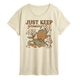 thumbnail image 1 of Marvel Guardians of the Galaxy - Groot Keep Growing - Women's Short Sleeve Graphic T-Shirt, 1 of 5