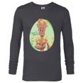 thumbnail image 1 of Marvel Guardians of the Galaxy Groot Make it Bloom Spring - Long Sleeve T-Shirt for Men - Customized-Charcoal Heather, 1 of 5