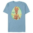 thumbnail image 1 of Marvel Guardians of the Galaxy Groot Make it Bloom Spring - Short Sleeve Blended T-Shirt for Adults - Customized-Ocean Blue, 1 of 5