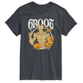 thumbnail image 1 of Marvel Guardians of the Galaxy - Groot Peace Flowers - Men's Short Sleeve Graphic T-Shirt, 1 of 5
