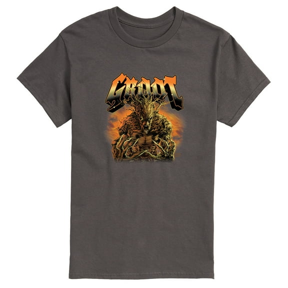 Marvel Guardians of the Galaxy - Groot Yell - Men's Short Sleeve Graphic T-Shirt